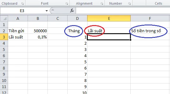 Thêm cột lãi suất để tối ưu hóa quá trình lập công thức