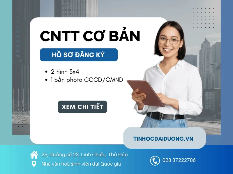 Thí sinh cần chuẩn bị đầy đủ hồ sơ theo quy định để tham gia kỳ thi chứng chỉ