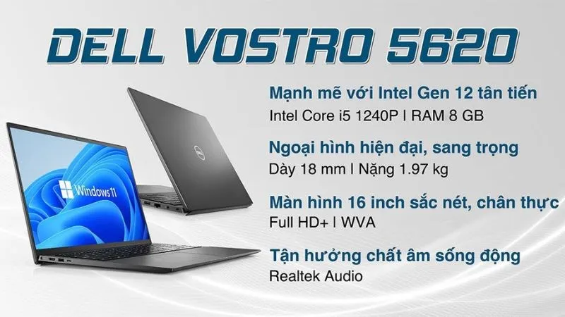 Dell Vostro 5620 i5 1240P