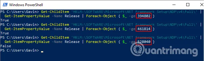 Sử dụng console PowerShell để truy vấn thông tin Runtime hệ thống
