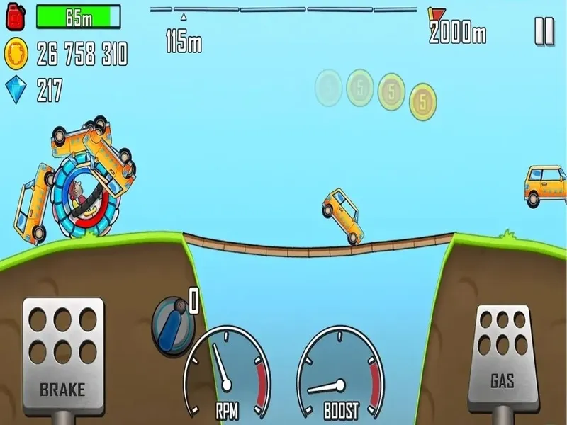 Tính Năng Vô Háº¡n Tiá»n Và Kim CÆ°Æ¡ng Cá»§a Hack Hill Climb Racing