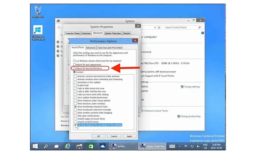 Sửa lỗi win 10 ngốn CPU bằng tinh chỉnh hệ điều hành