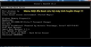Tổng hợp các file ISO Hirent boot mới nhất