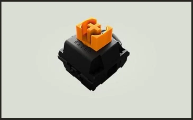 Razer Orange Switch chá»‰ khÃ¡c Razer Green Switch á»Ÿ mÃ u sáº¯c nhÆ°ng cÃ³ Ä'á»™ nháº¡y cao hÆ¡n