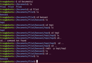 Tổng hợp lệnh cơ bản Ubuntu