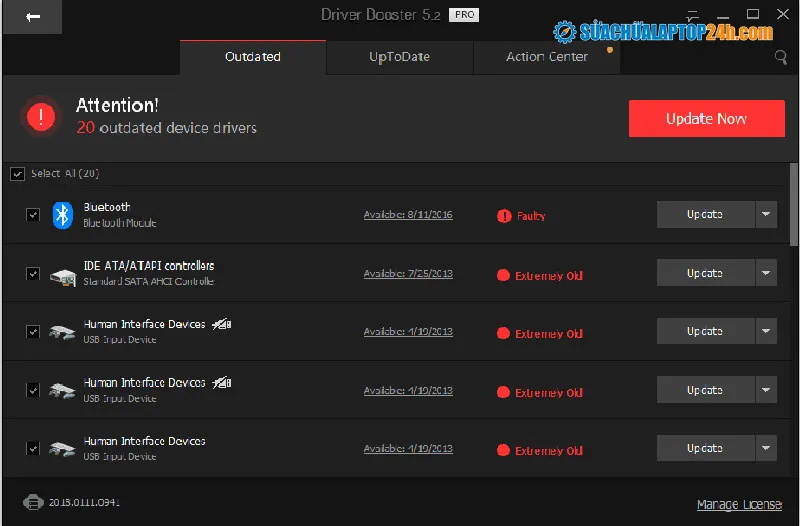 IObit Driver Booster cập nhật driver Windows 10