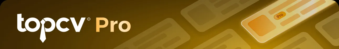 TopCV Pro: Không gian tuyển dụng chuyên biệt, kiến tạo Cột mốc Sự nghiệp xứng tầm