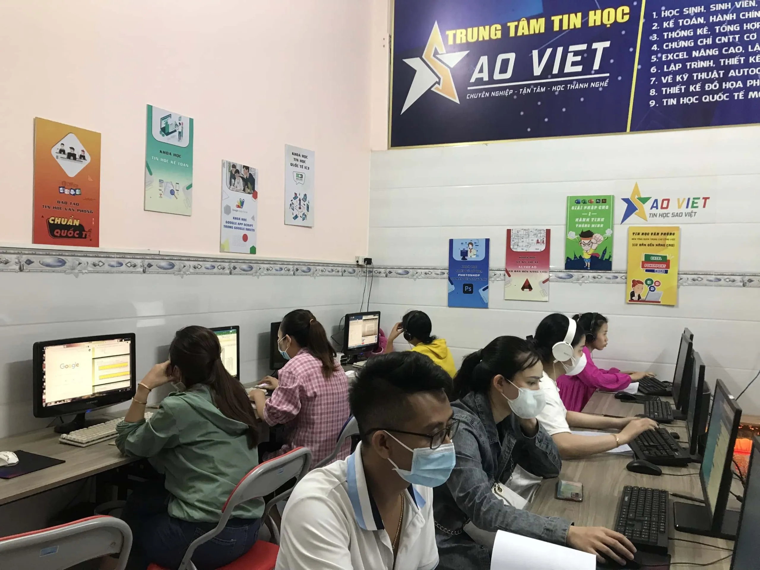 Trung Tâm Tin Học Văn Phòng Sao Việt