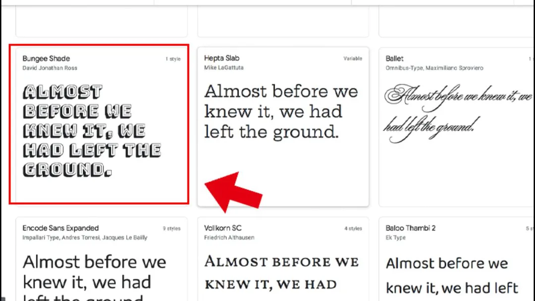 Truy cập Google Fonts để chọn font chữ miễn phí