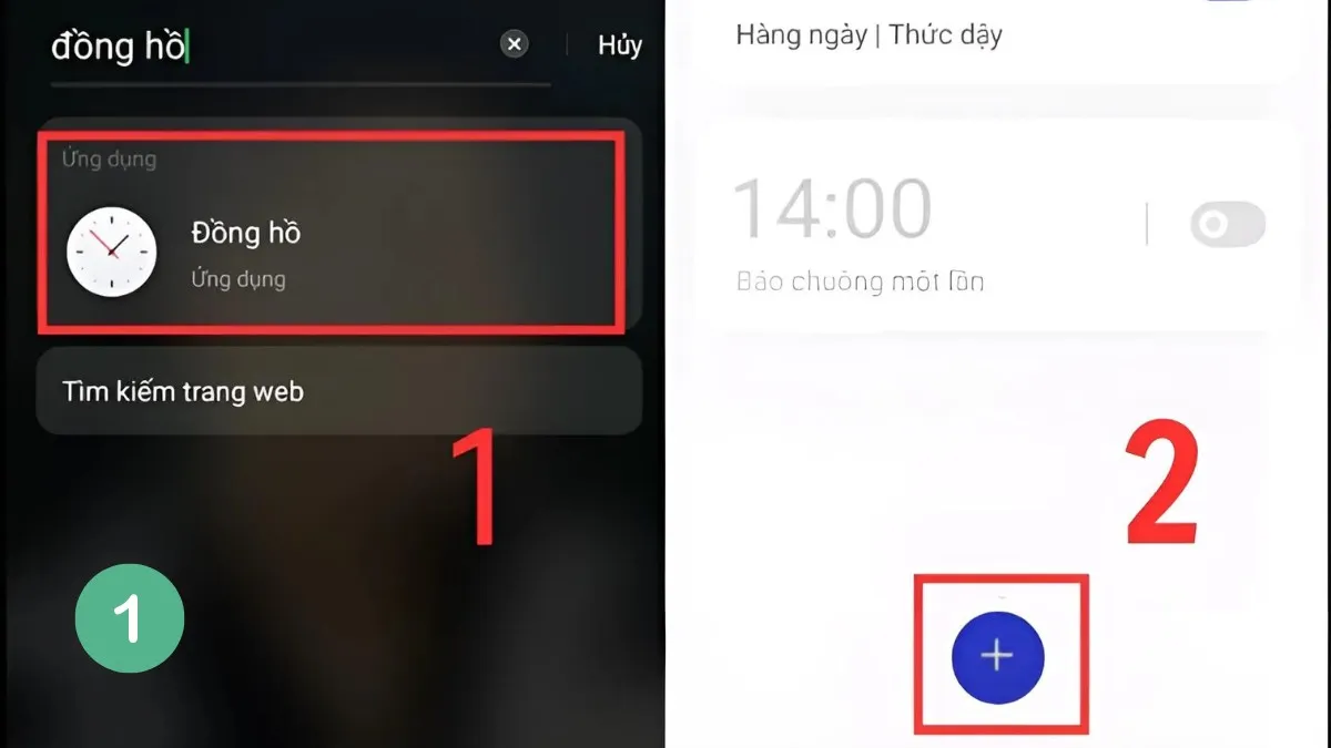 Truy cập vào cài đặt đồng hồ để thay đổi âm thanh báo thức mỗi buổi sáng