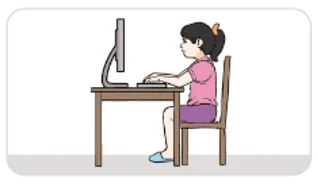 Tư thế ngồi học đúng cách giúp bảo vệ cột sống và thị lực cho học sinh