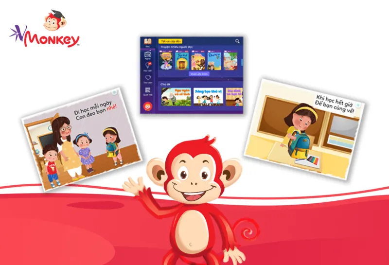 Vmonkey sẽ phù hợp với trẻ em nước ngoài học tiếng Việt. (Ảnh: Monkey)