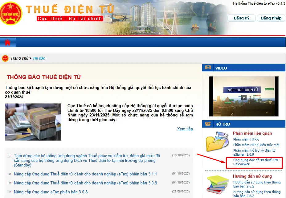ứng dụng itaxviewer