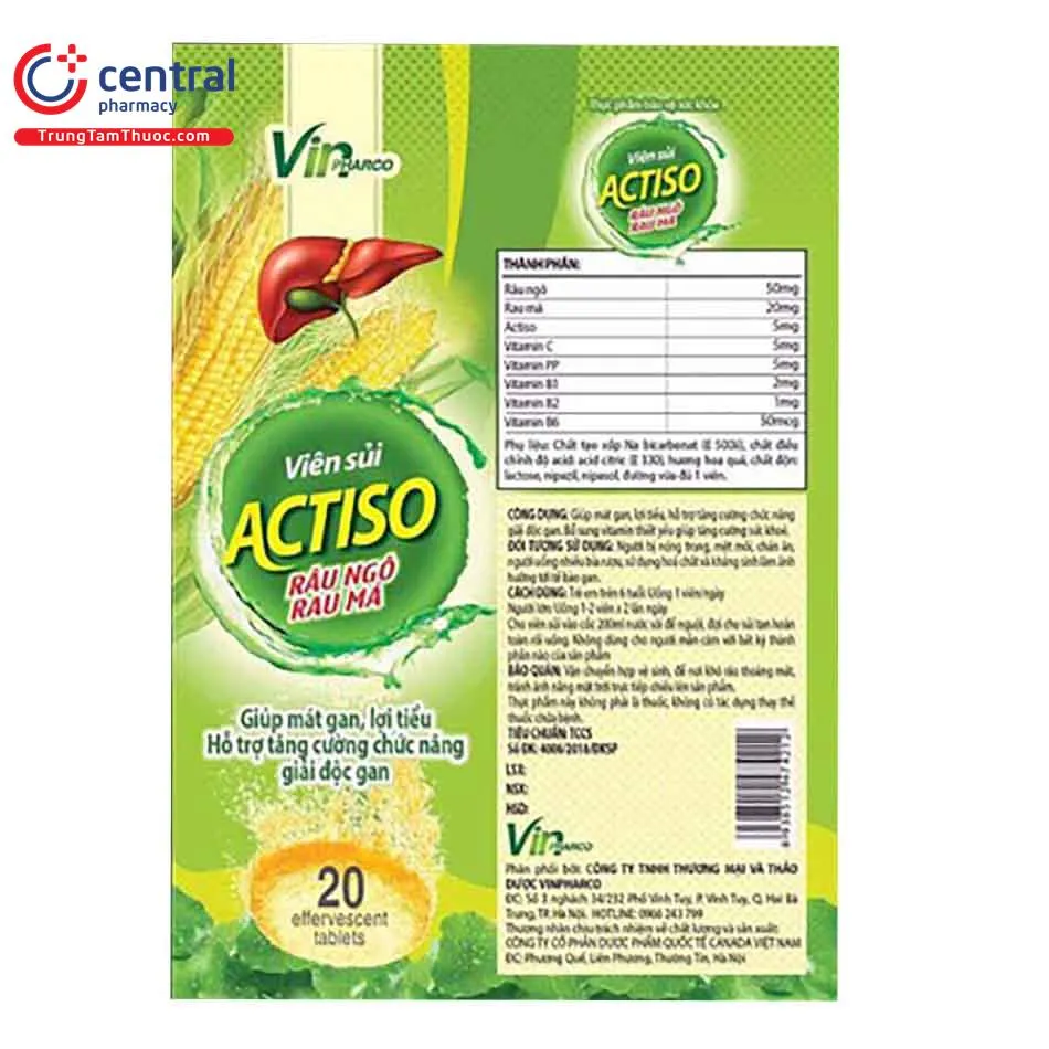 Dạng đóng gói tuýp tiện lợi giúp bảo quản viên sủi lâu dài