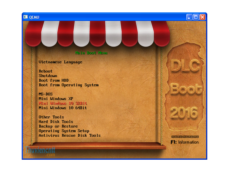 DLC Boot 2016 v3.2 - Boot đa năng legacy UEFI