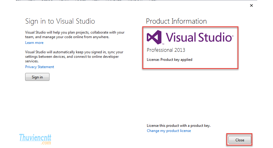 Visual Studio 2013 full key