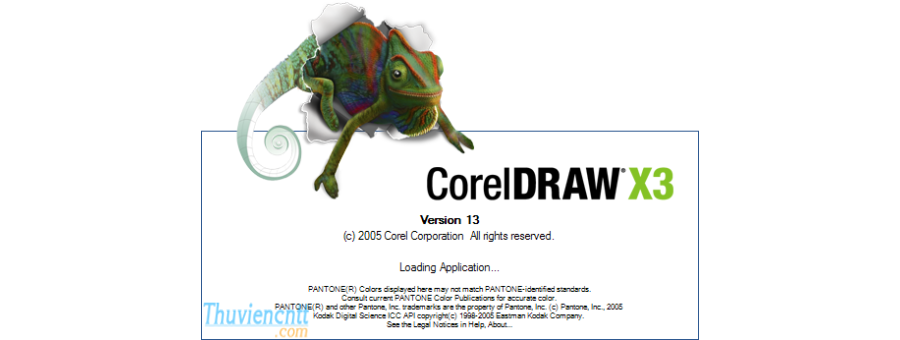 Corel Draw 13 portable - Phần mềm thiết kế logo, banner