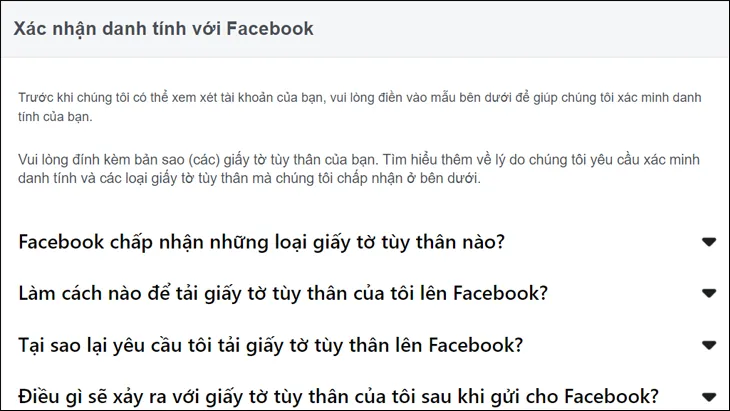Quy trình gửi thông báo phản hồi và xác nhận điều khoản từ Meta