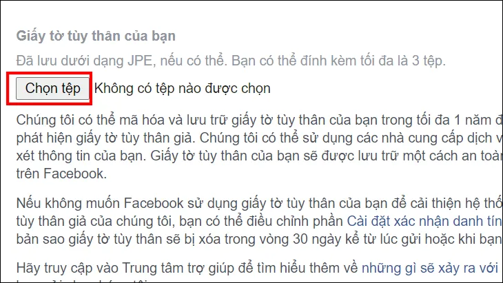 Tải lên ảnh chụp giấy tờ tùy thân để hệ thống AI phê duyệt
