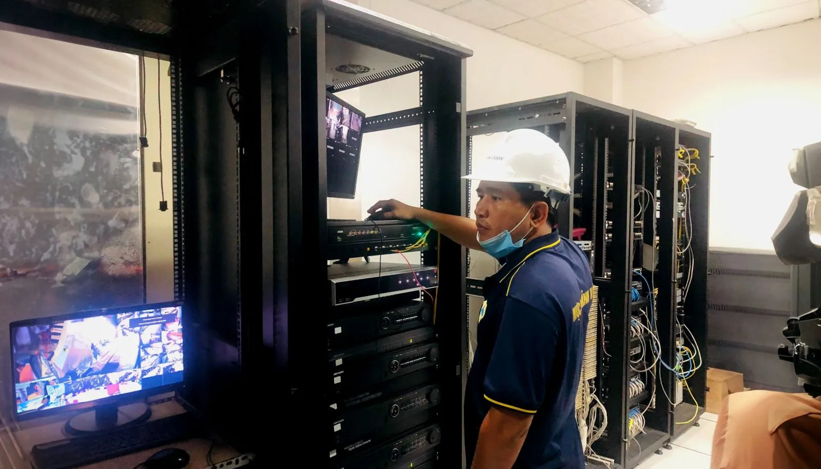 Thi công hệ thống mạng LAN cho Tập đoàn Hoa Sen