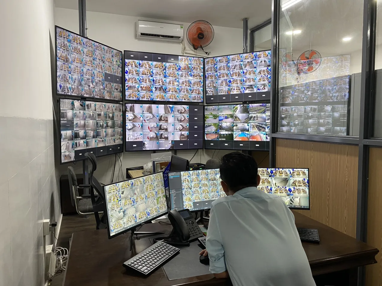 Hệ thống quản lý camera tập trung cho trường học ở Bình Thuận